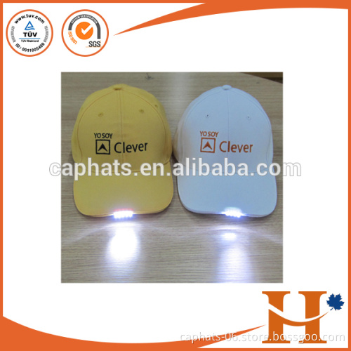 New Custom LED Cap Embroidery 6 Panels Pokemon Go Snapback Cap With LED Light